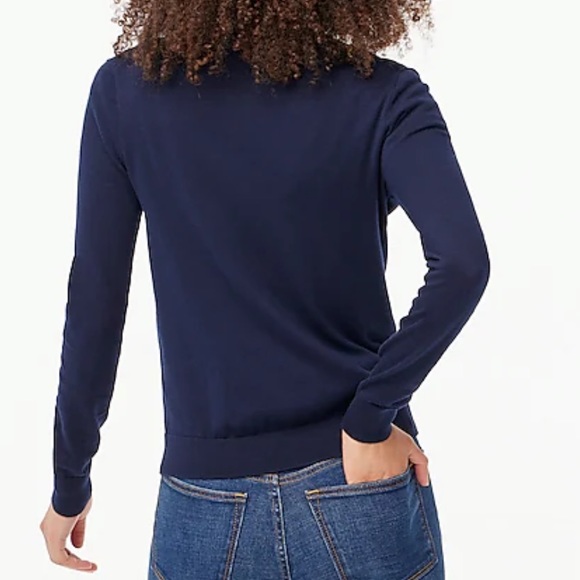 J. Crew Sweaters J Crew Classic The Caryn Cardigan Navy Sweater
